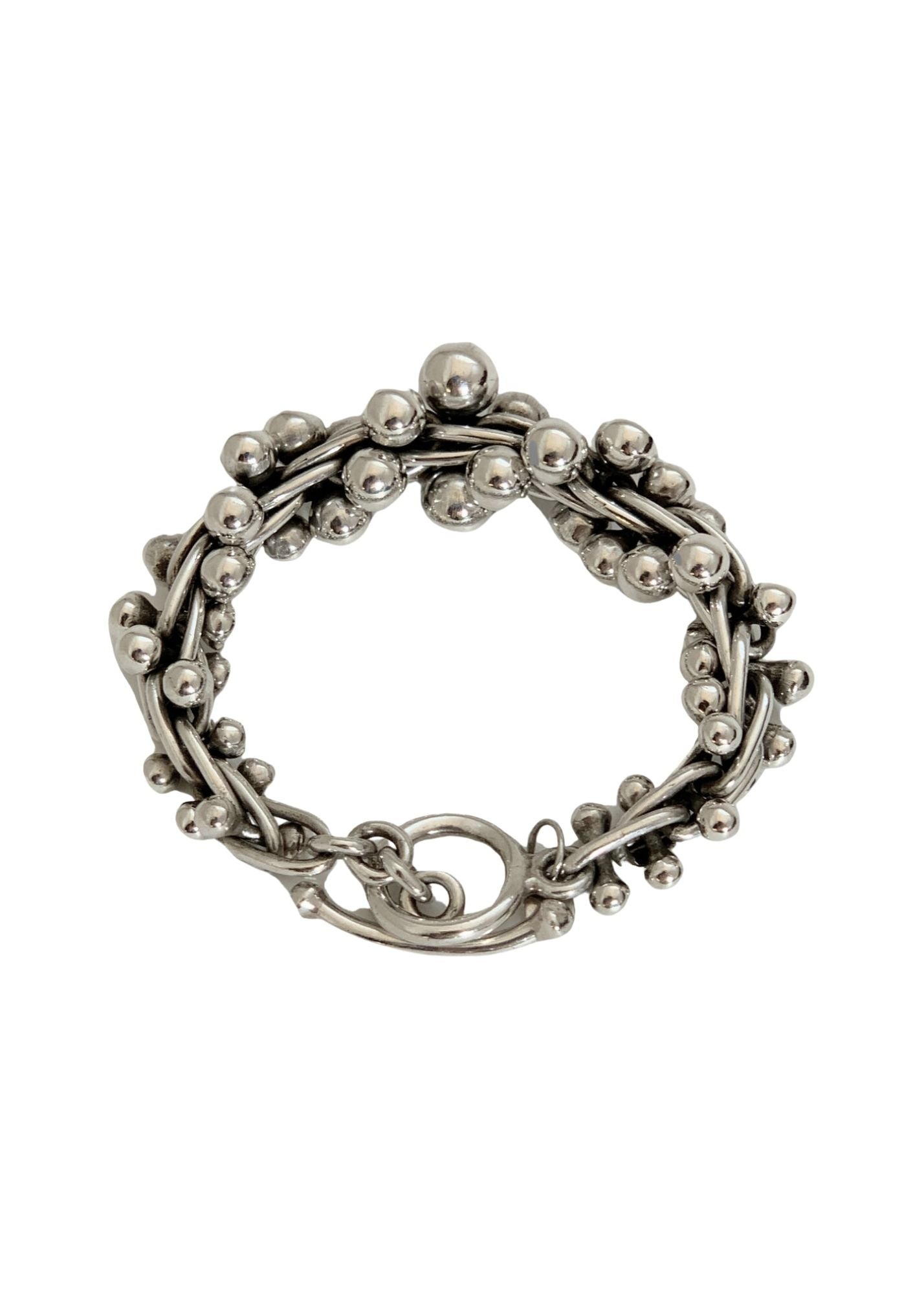 Vintage Sterling Silver DNA Bracelet - ブレスレット